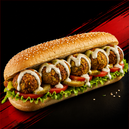 سندويج فلافل ايطالي
